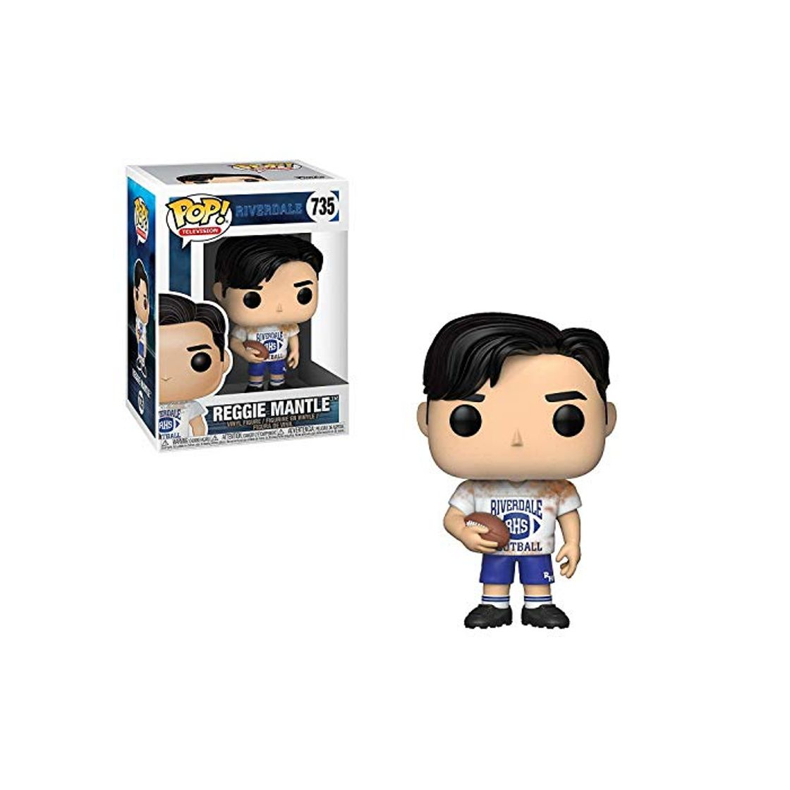 Game Funko- Pop TV Riverdale Figura Reggie, Color Mulitcolor, Estándar