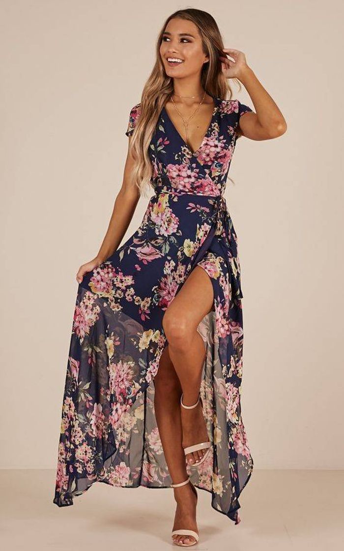 Moda Vestido Floral 