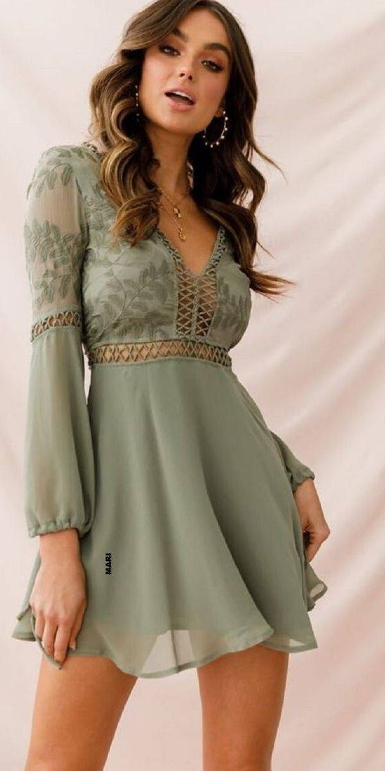 Moda Green Dress💚