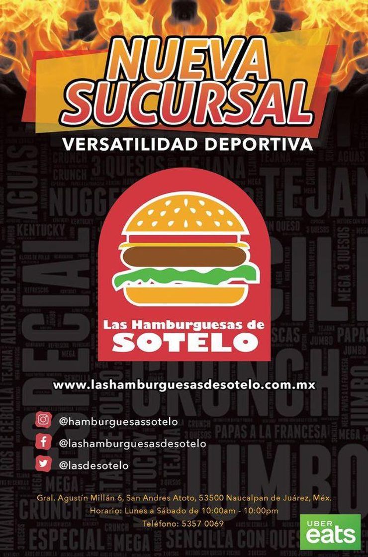 Restaurantes Las Hamburguesas de SOTELO