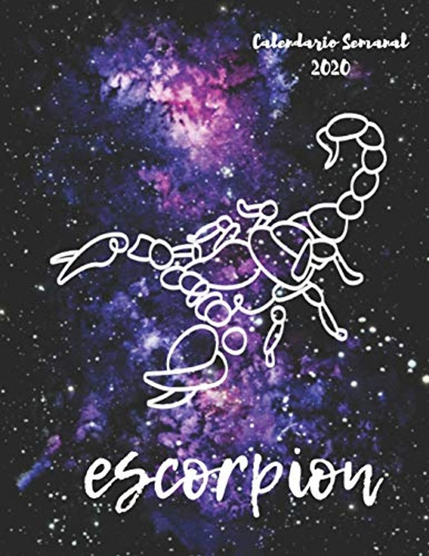Book Escorpion: Calendario Semanal 2020