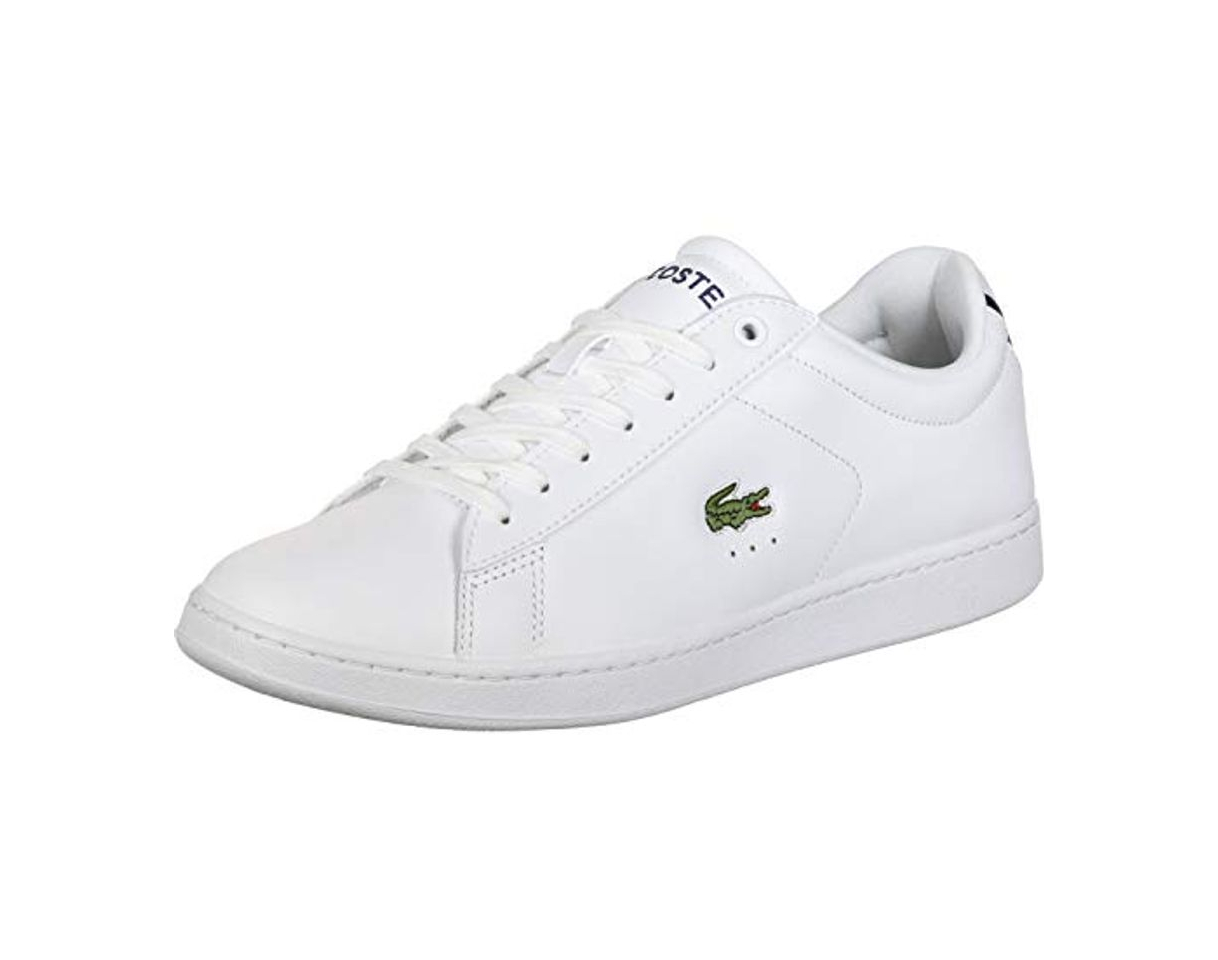 Social Lacoste Carnaby EVO BL 1 SPM, Zapatillas para Hombre, Blanco