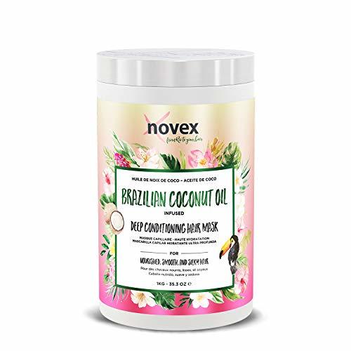 Social Novex - Mascarilla para el Pelo con Aceite de Coco