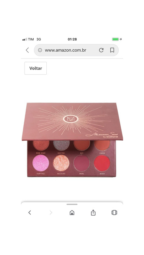 Products Paleta de Sombras