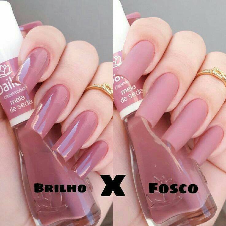 Fashion Brilho vs Fosco🌸