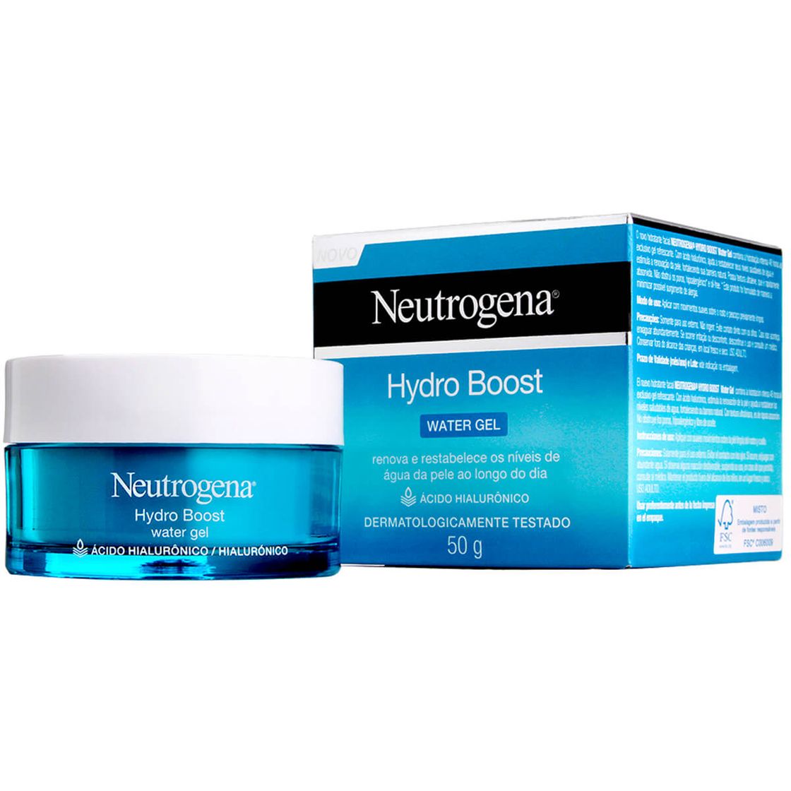 Moda Neutrogena Hydro Boost Hidratante Fácil Ácido Hialurônico 