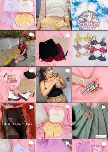 Tienda de ropa en Instagram maple bazar 