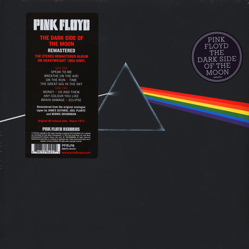 Canción Pink Floyd- The Dark Side of the Moon