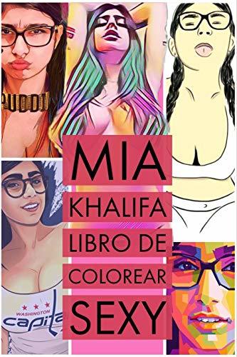 Book Mia Khalifa libro de colorear sexy