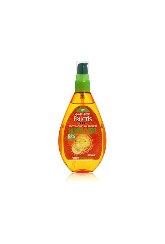 Social Garnier Fructis Hidra Liso Tratamiento Capilar Aceite Pelo Liso