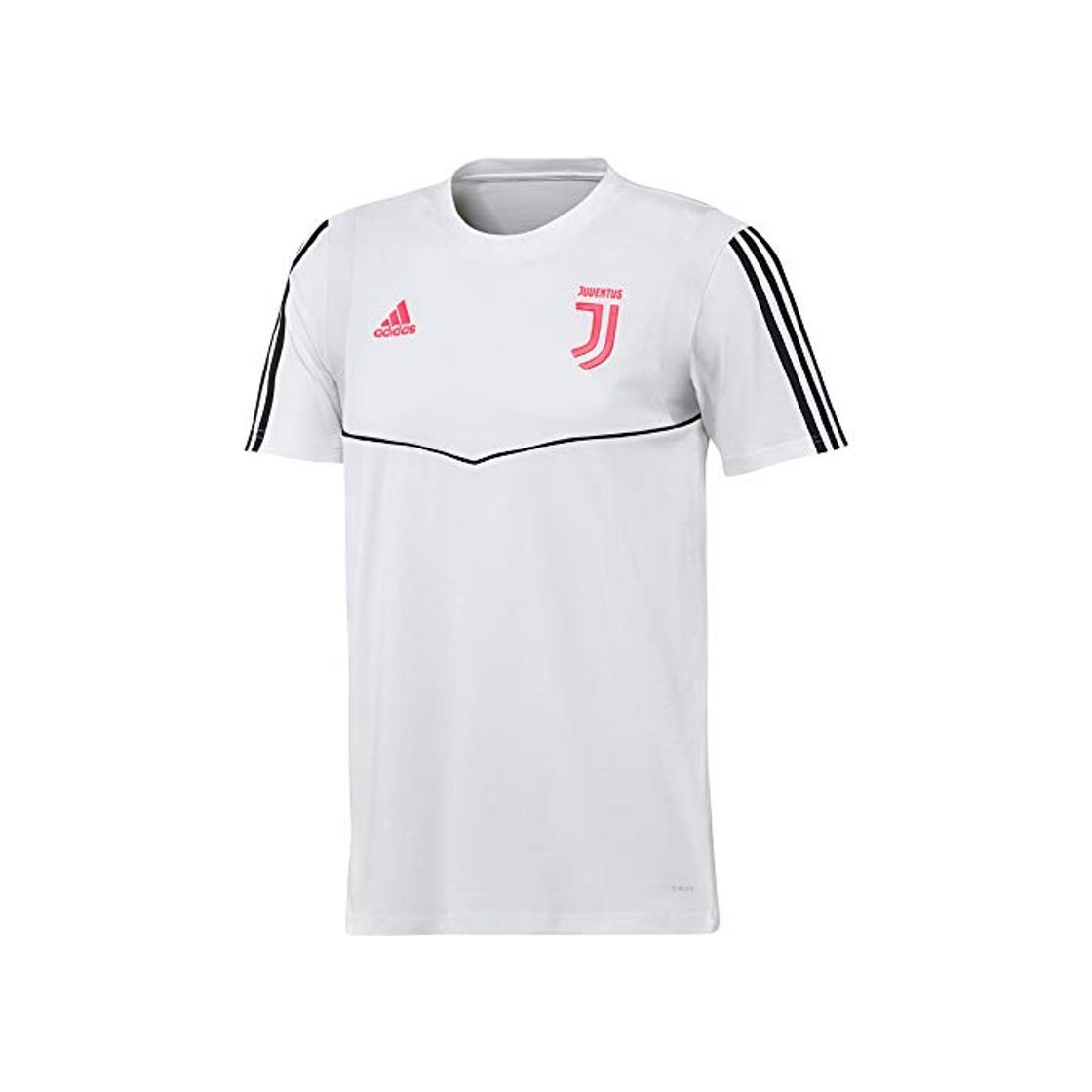 Fitness adidas 19/20 Juventus tee Camiseta de Manga Corta, Hombre, Blanco