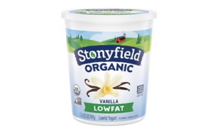 Stonyfield® Organic Vanilla Lowfat Orgánico yogurt