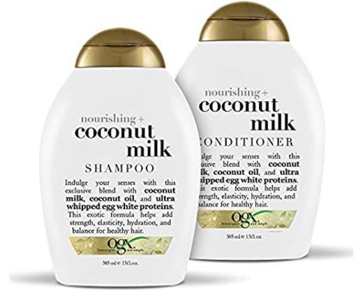 Coconut milk shampoo y acondicionador recomendado 100%