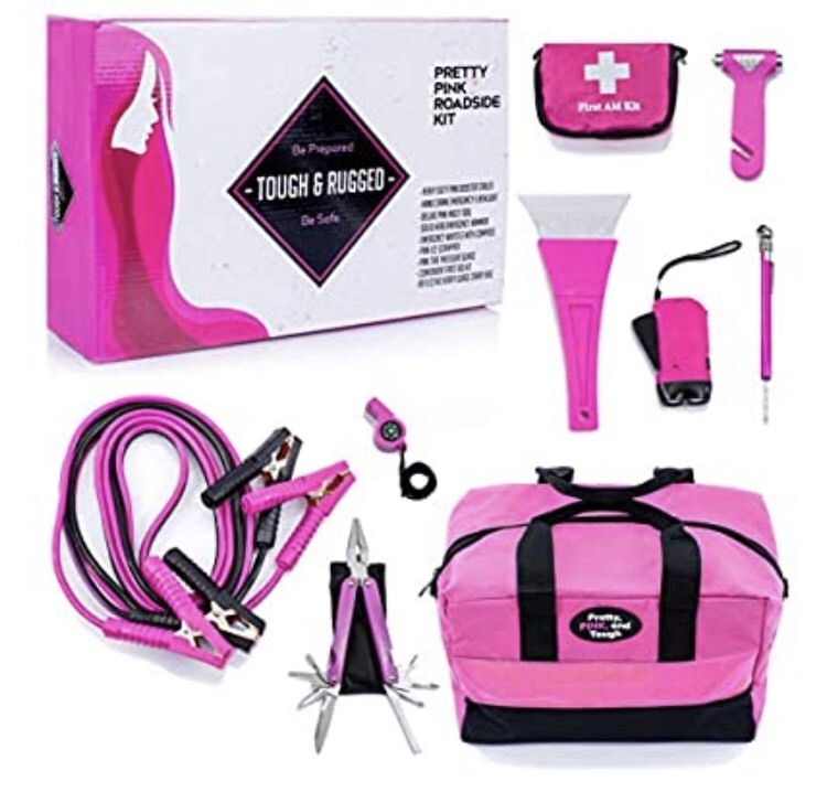 Social Kit de emergencia para autos de mujeres