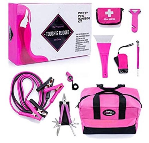 Kit de emergencia para autos de mujeres