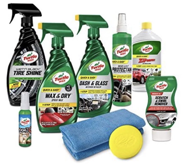 Social Kit de cuidado para autos
