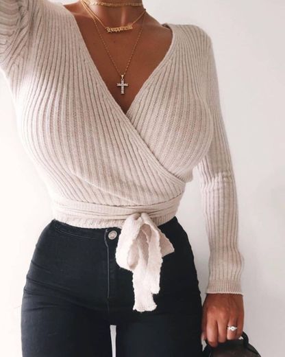 Memorial Knitting Pullovers Sweater Color Fit Square Collar Long Sleeve Women Fashion