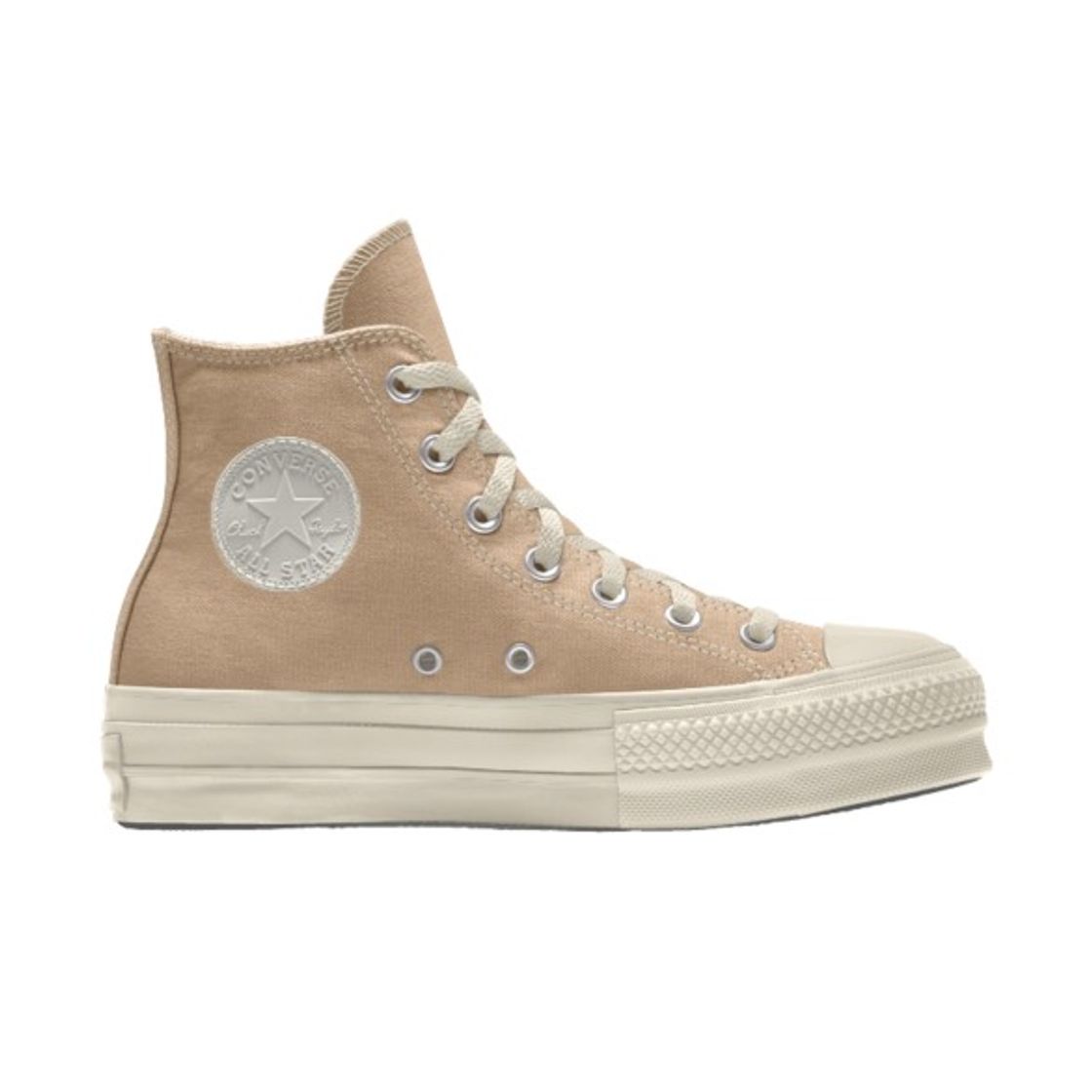 Moda Custom Chuck Taylor All Star Plataform High Top