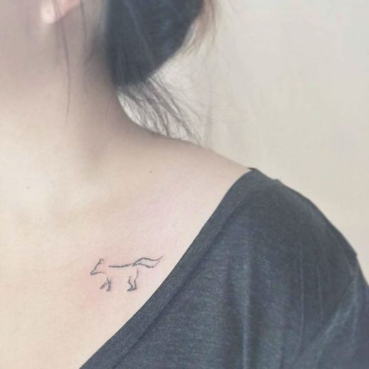 56 Best Tattoo images | Fox logo, Small tattoos, Fox tattoo