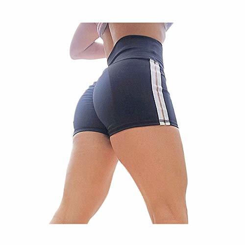 Producto Mujer Pantalones Cortos Verano Elásticos Mallas Pantalones Patchwork Moda Cortos Pantalones Fitness