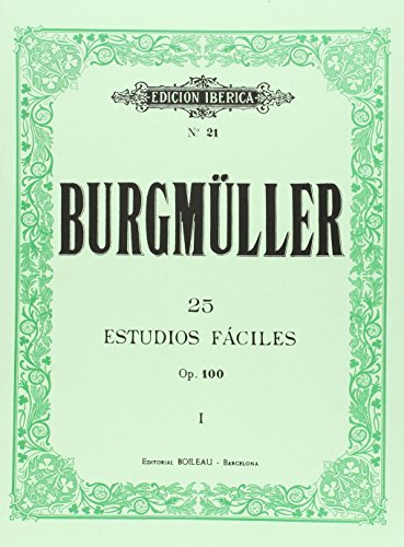 BURGMULLER - Estudios Op.100 para Piano