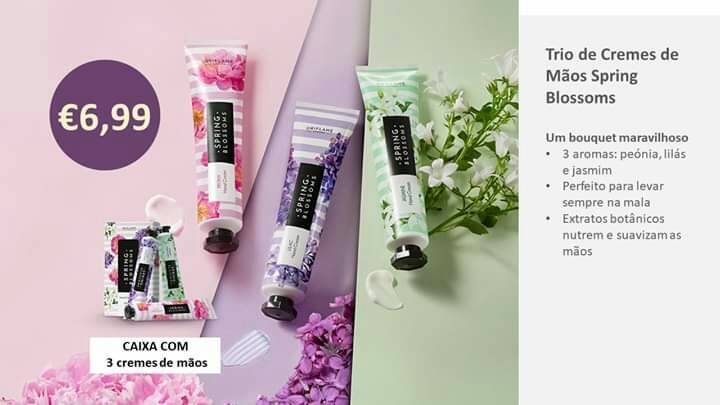 Products Conjunto de creme de mãos em caixa para presente por 6.99€.