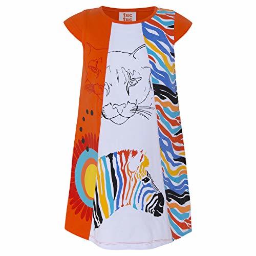 Product Tuc Tuc Vestido Punto Combinado NIÑA Good Vibes, Niñas,