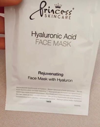 Princess hyaluronic acid face mask