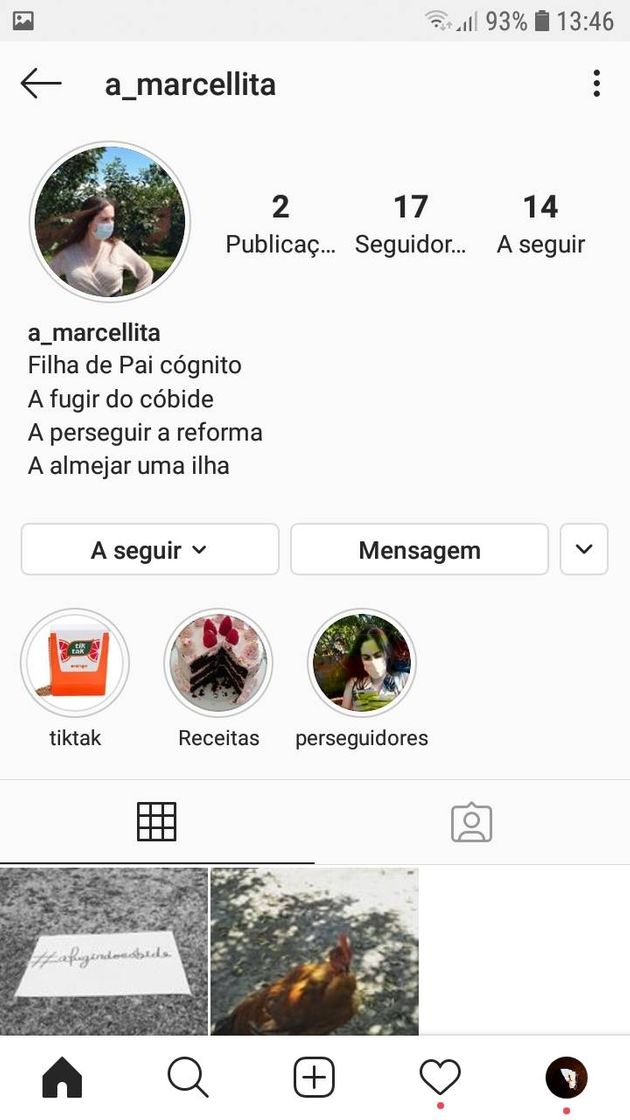 Fashion A Marcellita - Página do instagram