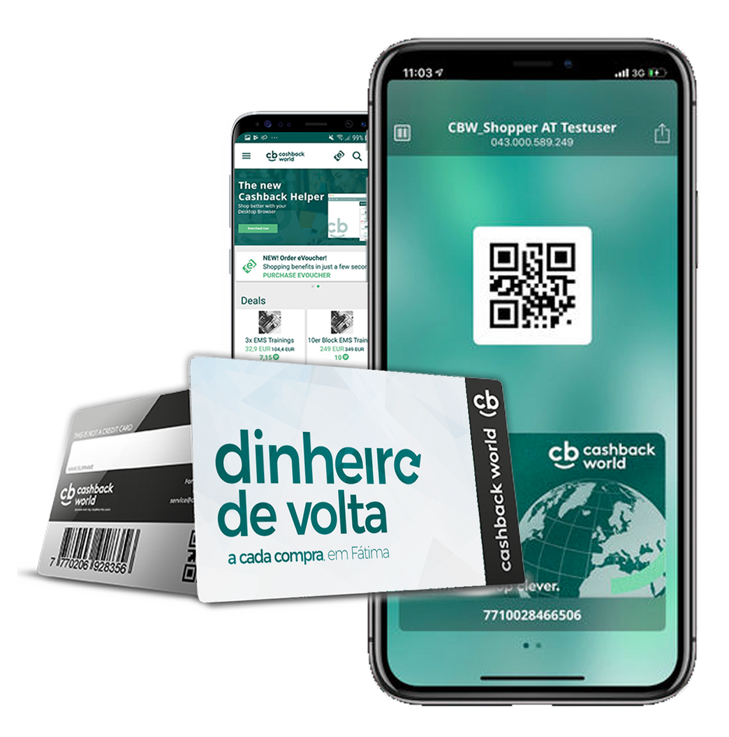 App Cash Back world - receba dinheiro nas suas compras