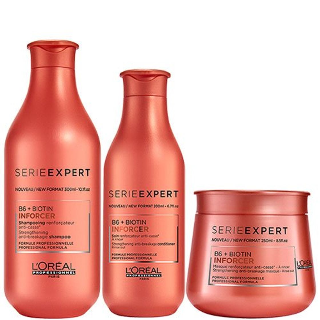 Place L 'Oreal Professionnel serie Expert inforcer Champú 300 ml Acondicionador