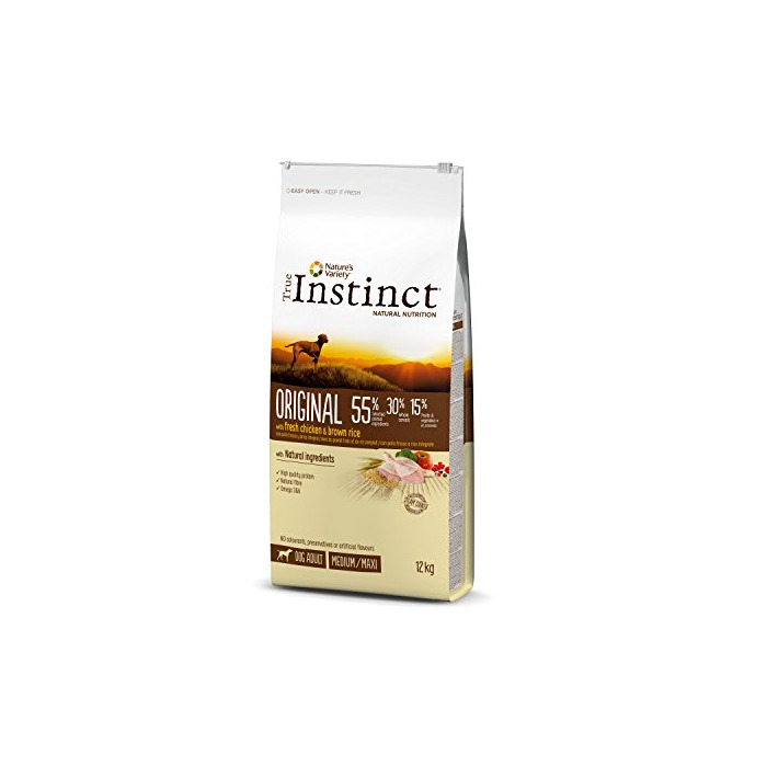 Product True Instinct Original Pienso para Perros Adultos Medium-Maxi con Pollo