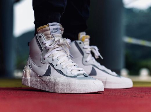 Nike Blazer Mid sacai White Grey