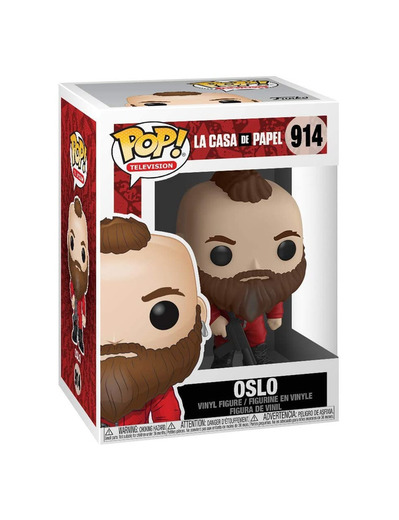 Funko- Pop TV: La Casa de Papel-Oslo Collectible Figure, Multicolor