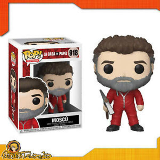 Funko- Pop TV: La Casa de Papel-Moscow Collectible Figure, Multicolor