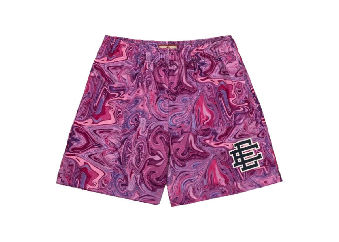 Product Eric Emanuel EE Can of Paint Basic Shorts Purple