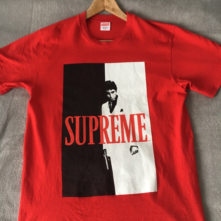 Product Supreme Scarface Split Tee Red