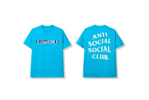 Anti Social Social Club Oceans Tee Blue