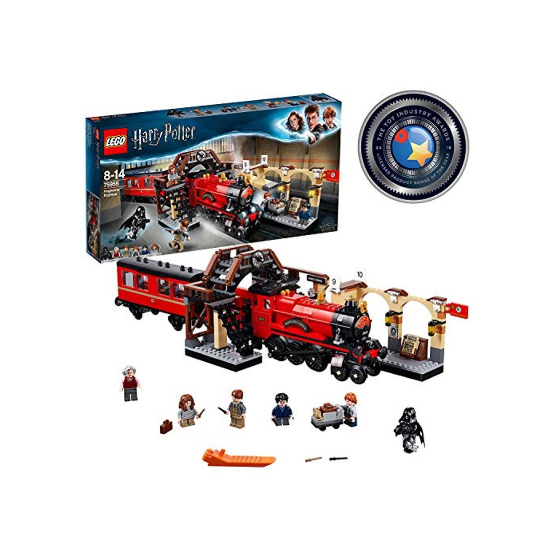 Product LEGO Harry Potter - Hogwarts Express, Tren de Juguete y Andén 9