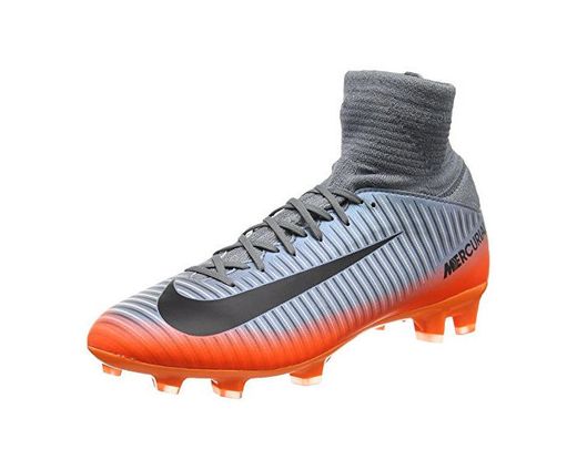 Nike Mercurial Superfly V Cr7 FG, Zapatillas de Fútbol Unisex Niños, Gris