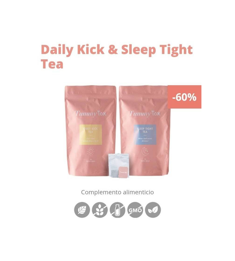 Social Daily Kick & Sleep Tight Tea

