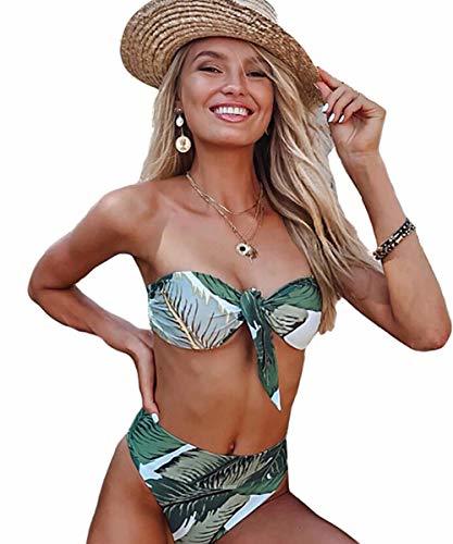 Social JFan Mujer Conjunto De Bikini Traje de Baño 2019 Push up Bikini