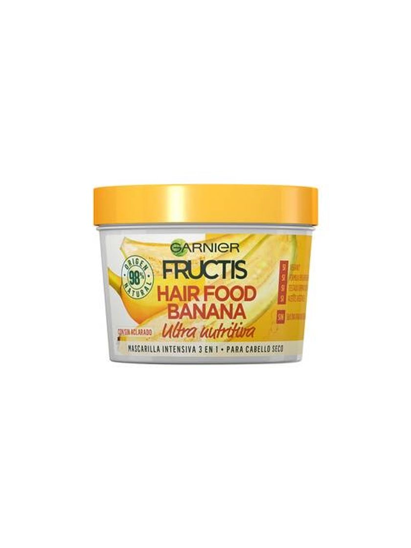 Moda Hair Food Banana: Mascarilla de plátano para el pelo 3 en 1 | Garnier