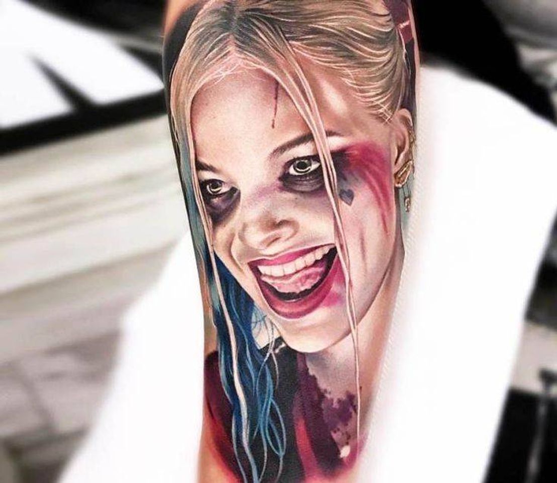 Fashion Tatoo Harley Quinn