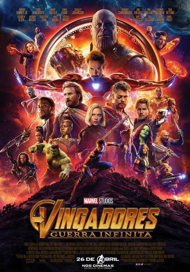 Película Vingadores guerra infinita 📽️