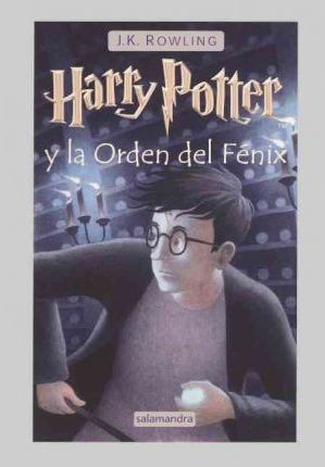 Libro Harry Potter y La Orden Del Fenix