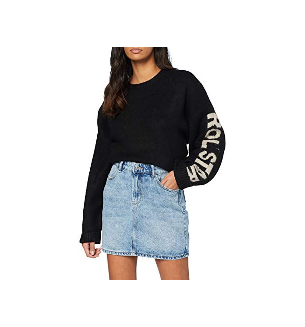 Social Springfield 1.Gym. Denim Claro Falda, Multicolor