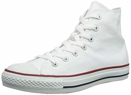 Social Converse Chuck Taylor Hi, Zapatillas Unisex, Blanco