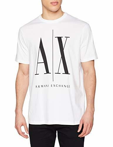 Armani Exchange Icon T Camiseta, Blanco