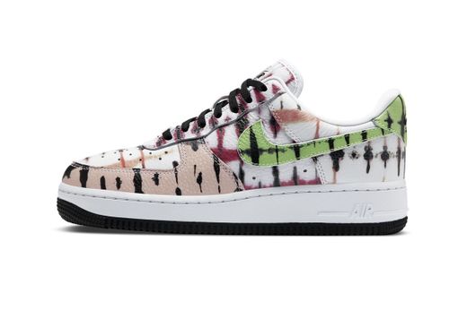 Nike Air Force 1 Tie Dye Black